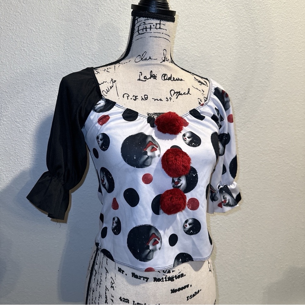 Spirit Halloween Clown Top